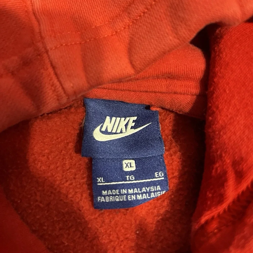 Nike Ohio State‎ Buckeyes Hoodie Red Swoosh NCAA Hoodie Men's XL